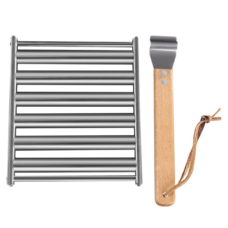 Rullaava hot dog -teline