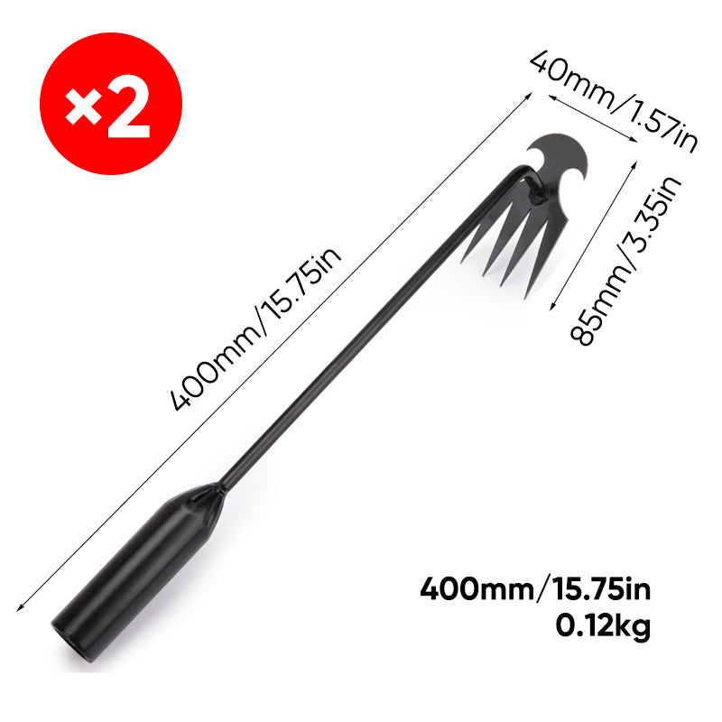 Puutarhan rikkaruohojen kitkemistyökalu