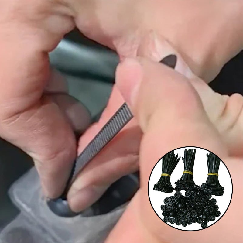 Yleiskäyttöinen Nailoninen Kaapelisidonnan Solki