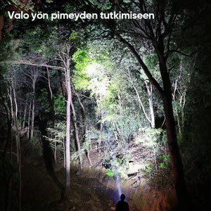 Tehokas taskulamppu