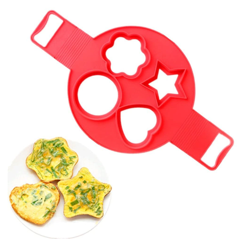 Tarttumaton silikoni pannukakkumuotti rengas