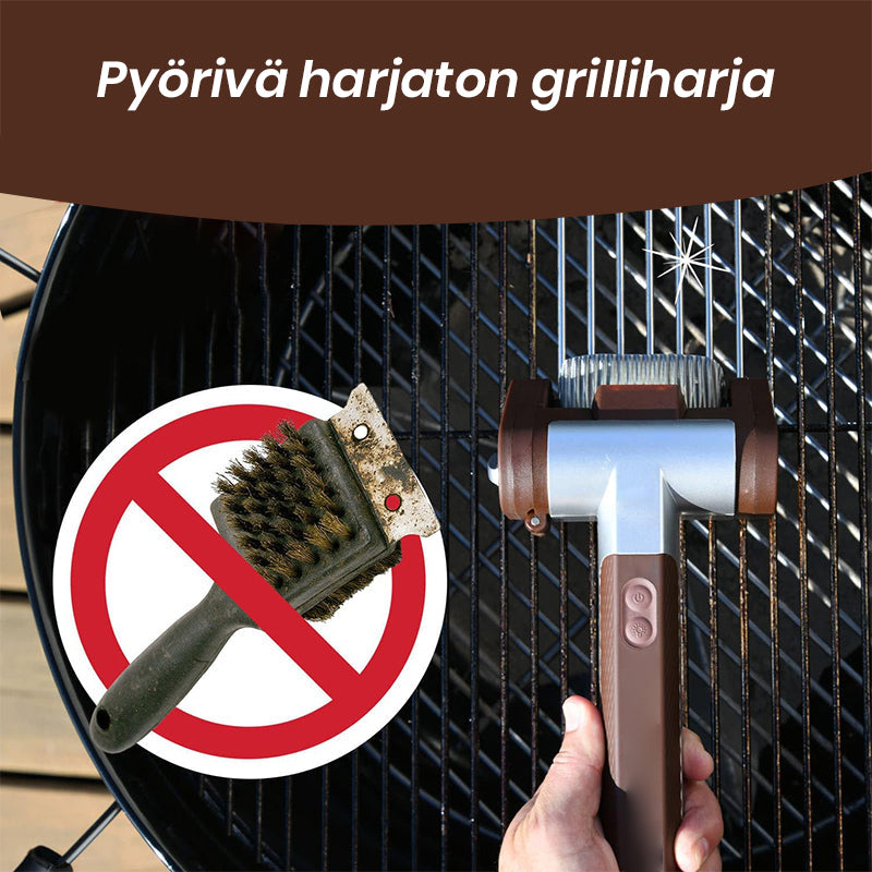 Sähköinen Harjaton Grillinpuhdistin