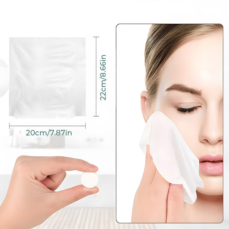 ✨ Puristettuja pyyhetabletteja