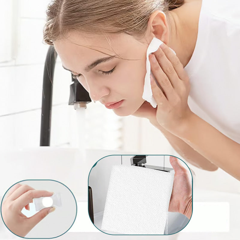 ✨ Puristettuja pyyhetabletteja