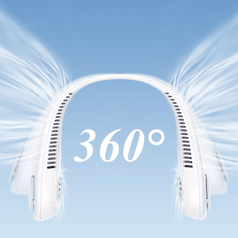 Kannettava Lapaton Kaulatuuletin