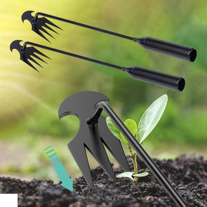 Puutarhan rikkaruohojen kitkemistyökalu