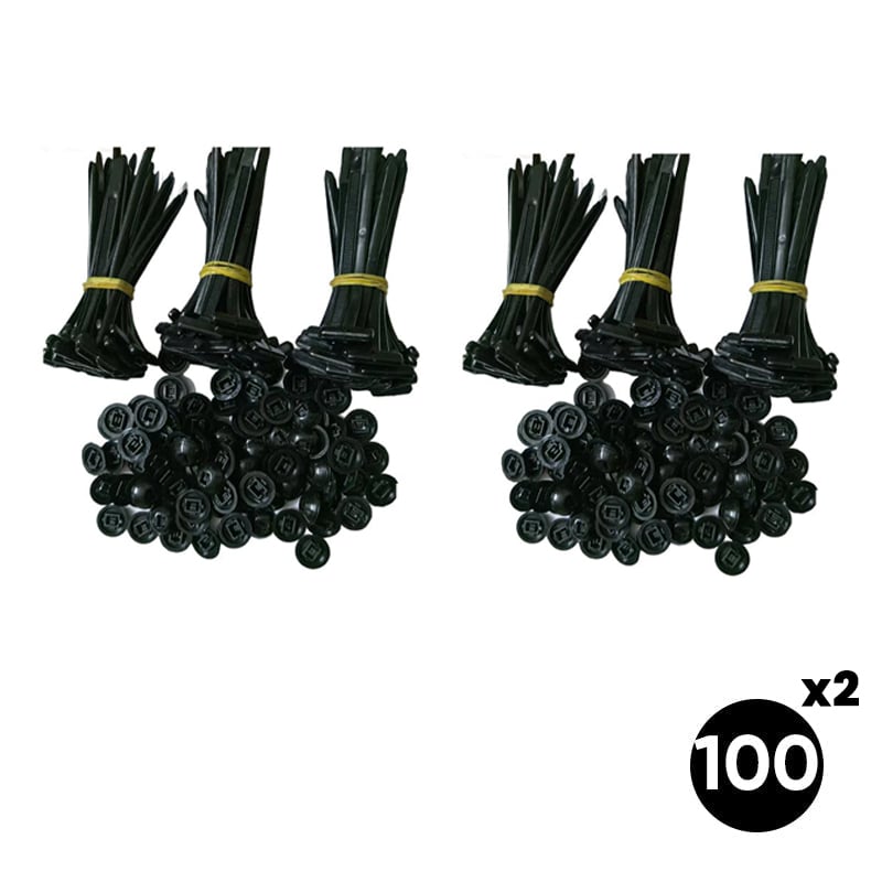 Yleiskäyttöinen Nailoninen Kaapelisidonnan Solki