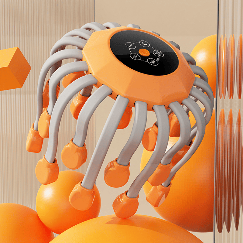 Älykäs 20-kourainen sähkökäyttöinen päänhierontalaite