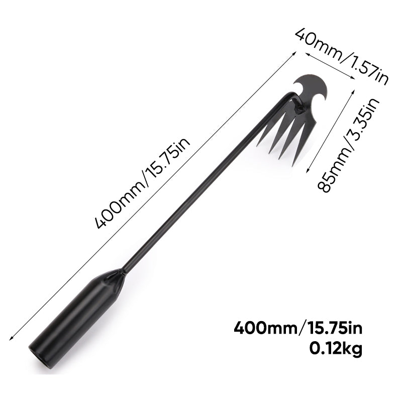 Puutarhan rikkaruohojen kitkemistyökalu