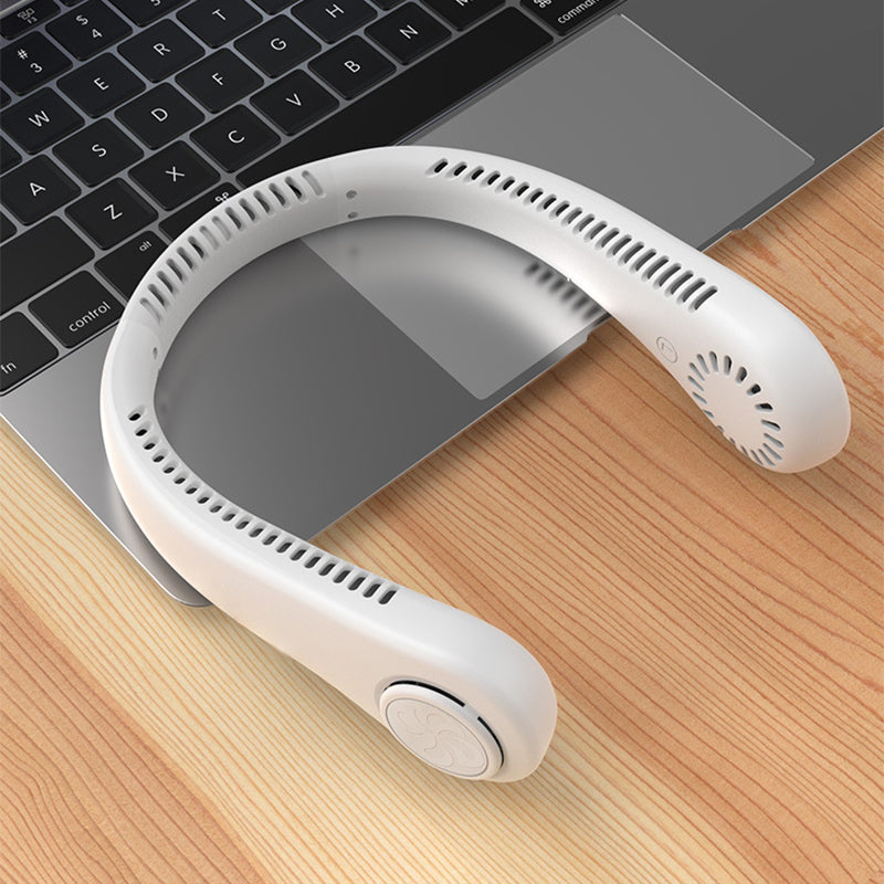 Kannettava Lapaton Kaulatuuletin