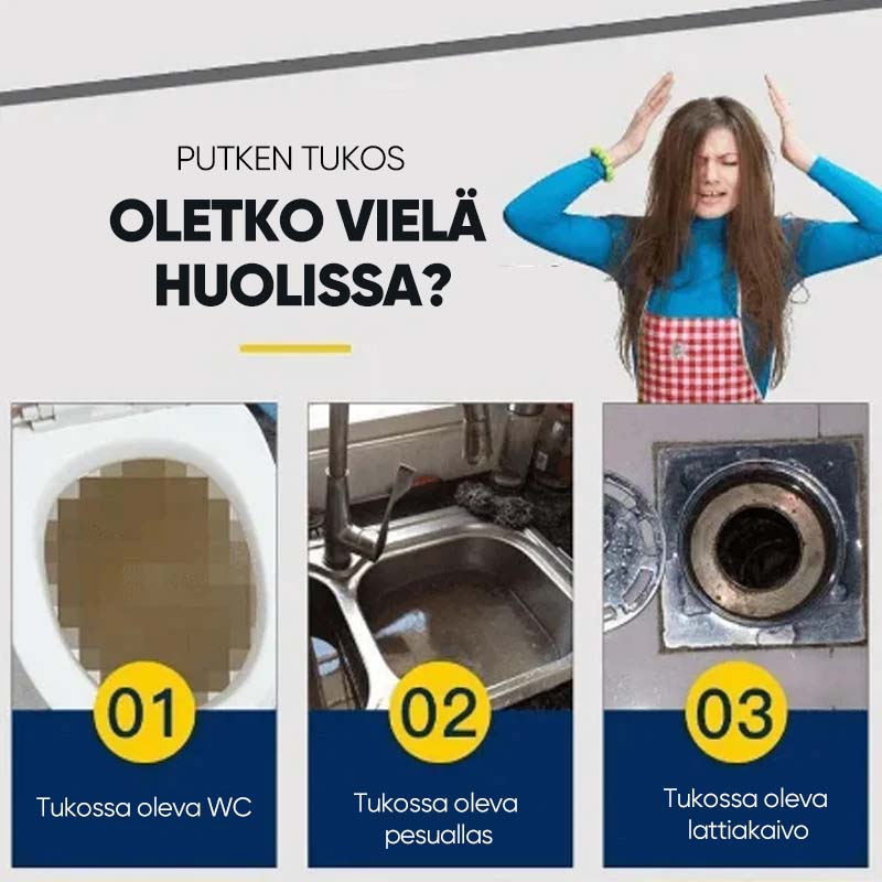 Allas- ja viemärinpuhdistaja