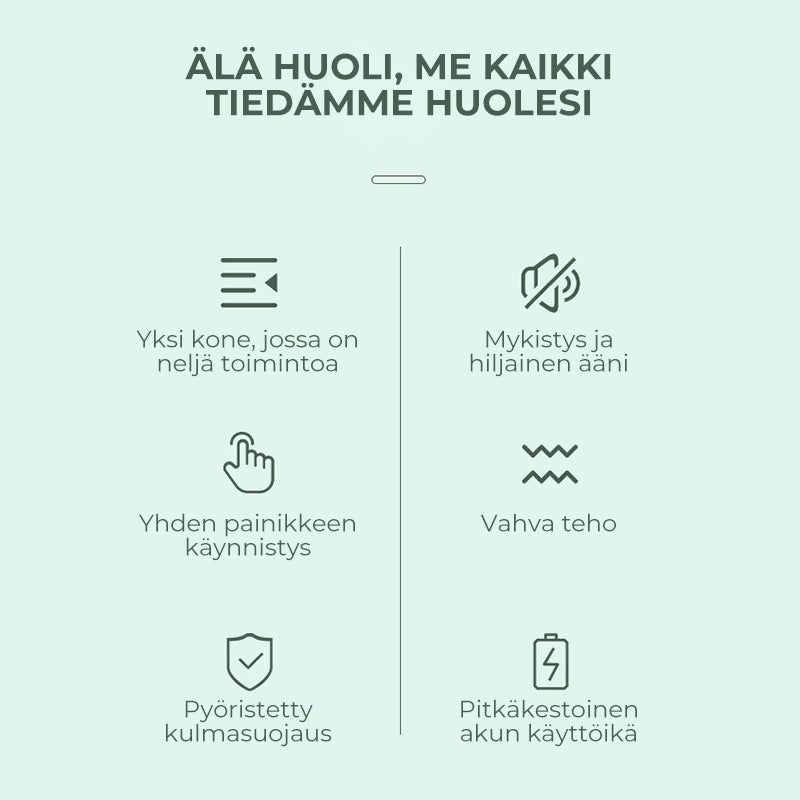 4-in-1 lemmikkieläinten trimmeri