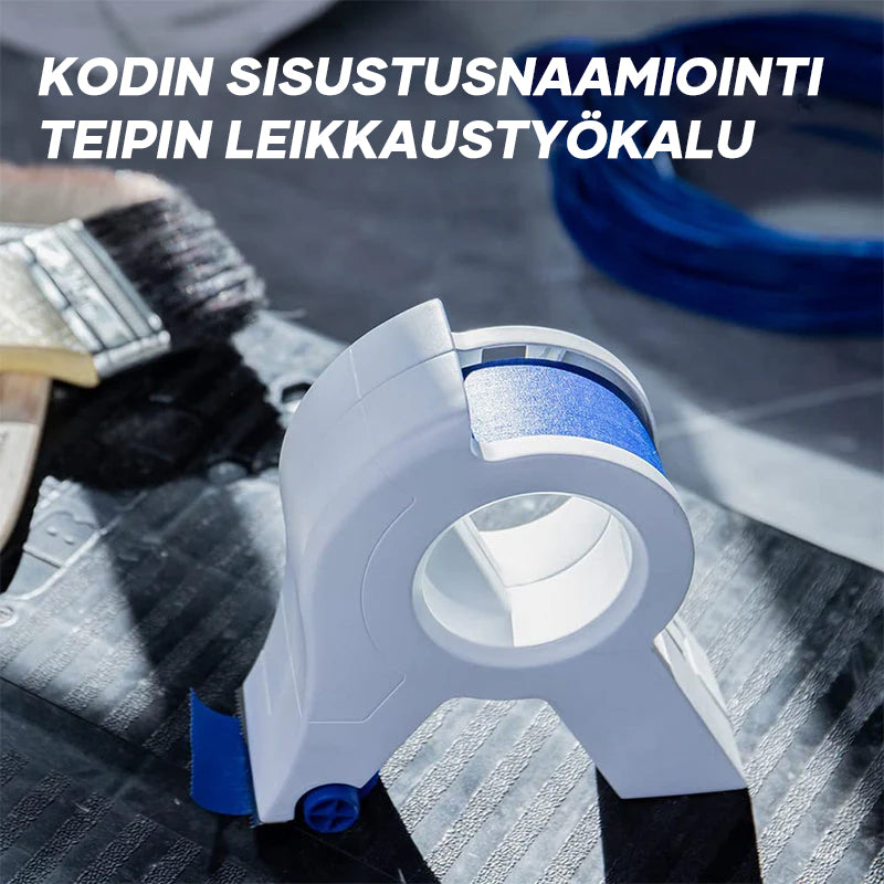 Kodinsisustuksen maalarinteipin leikkaustyökalu