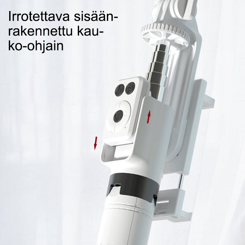 6-in-1 Selfie-tikku Täytevalolla