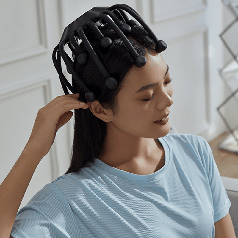 Älykäs 20-kourainen sähkökäyttöinen päänhierontalaite