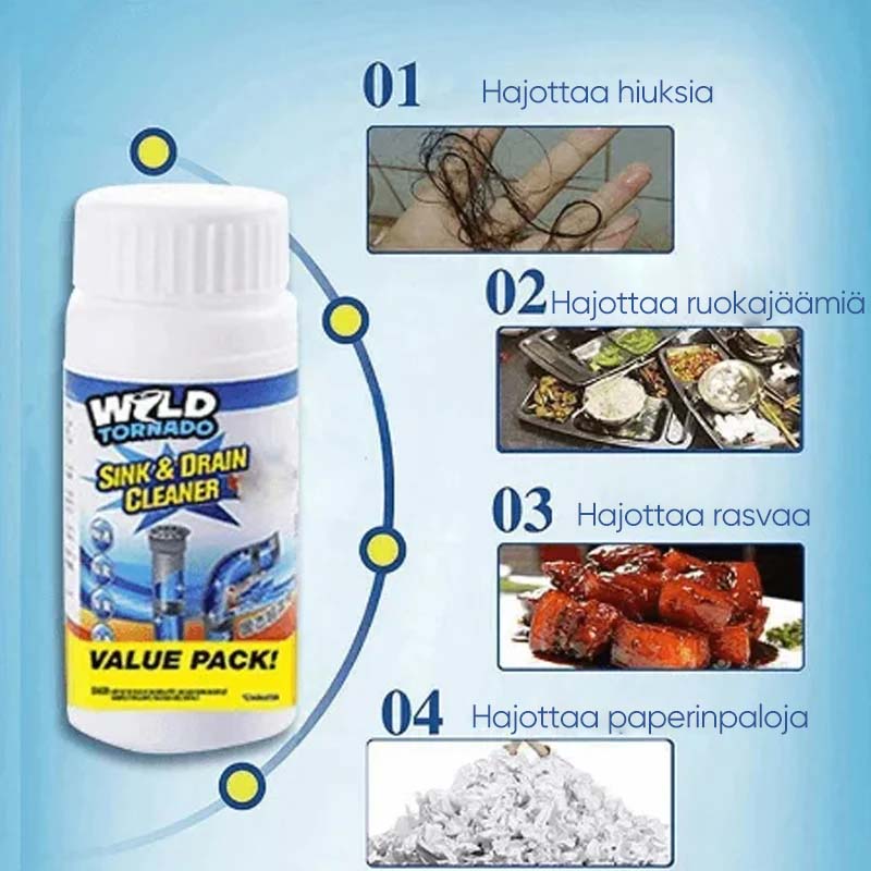 Allas- ja viemärinpuhdistaja