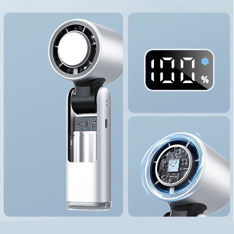 Kannettava käsikäyttöinen turbopuhallin