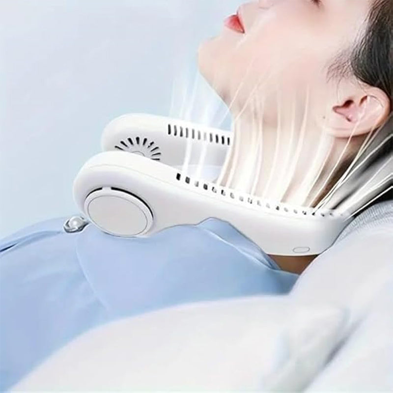 Kannettava Lapaton Kaulatuuletin