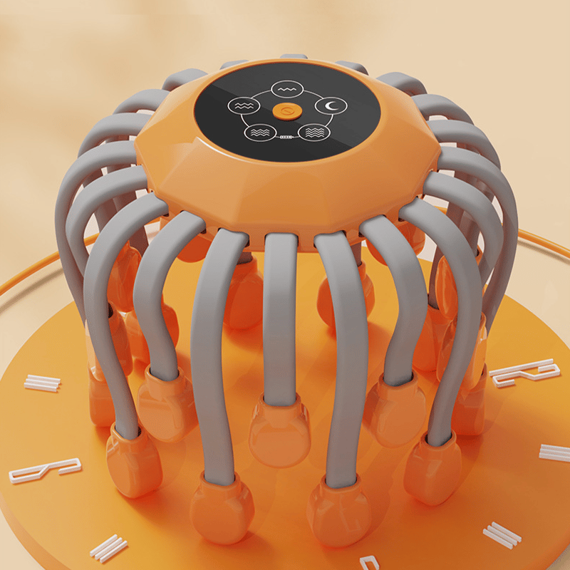 Älykäs 20-kourainen sähkökäyttöinen päänhierontalaite