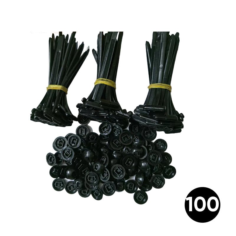 Yleiskäyttöinen Nailoninen Kaapelisidonnan Solki