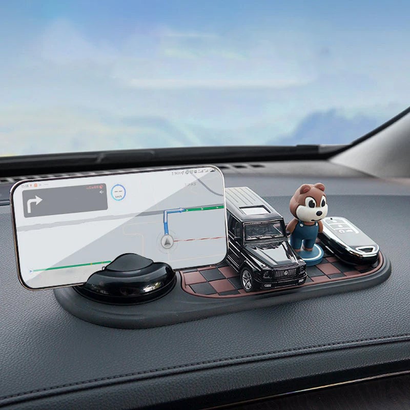 Monitoiminen Auton Liukuestematto