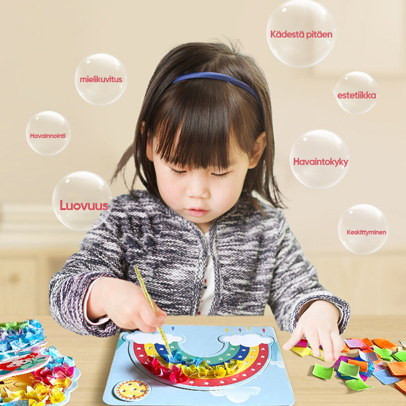 DIY pistotaide lapsille