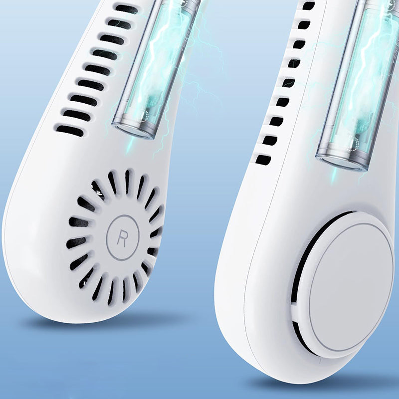 Kannettava Lapaton Kaulatuuletin