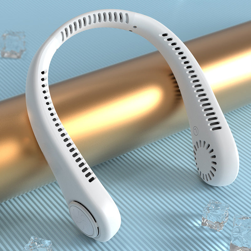 Kannettava Lapaton Kaulatuuletin