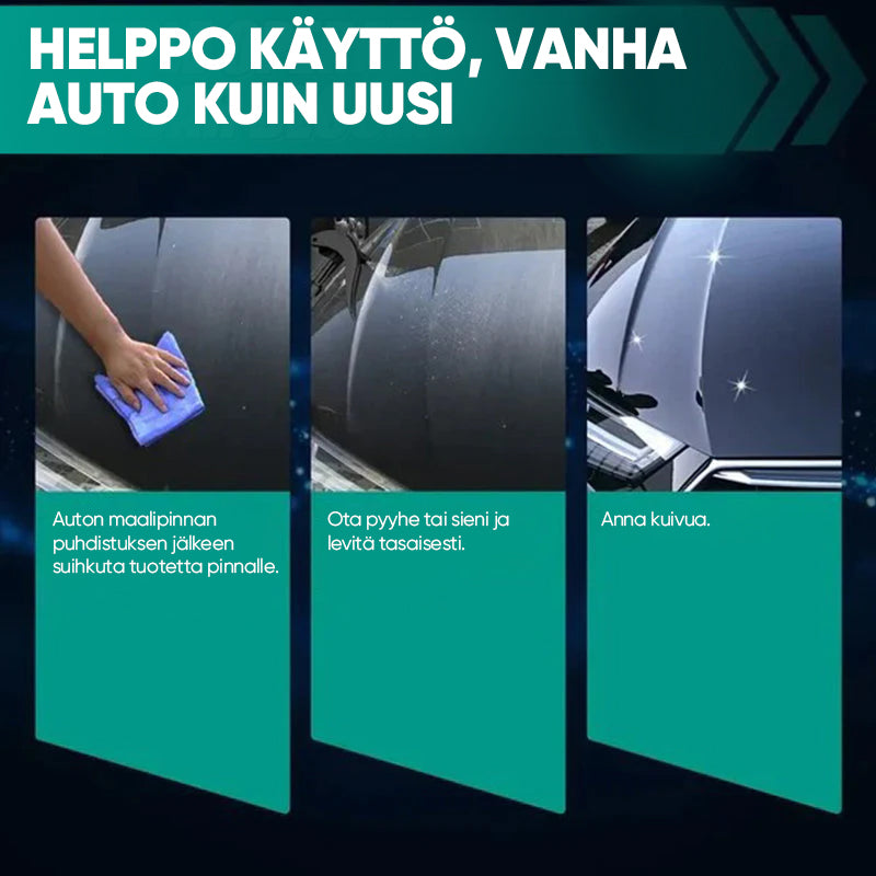 Monikäyttöinen pinnoitteen entisöintiaine