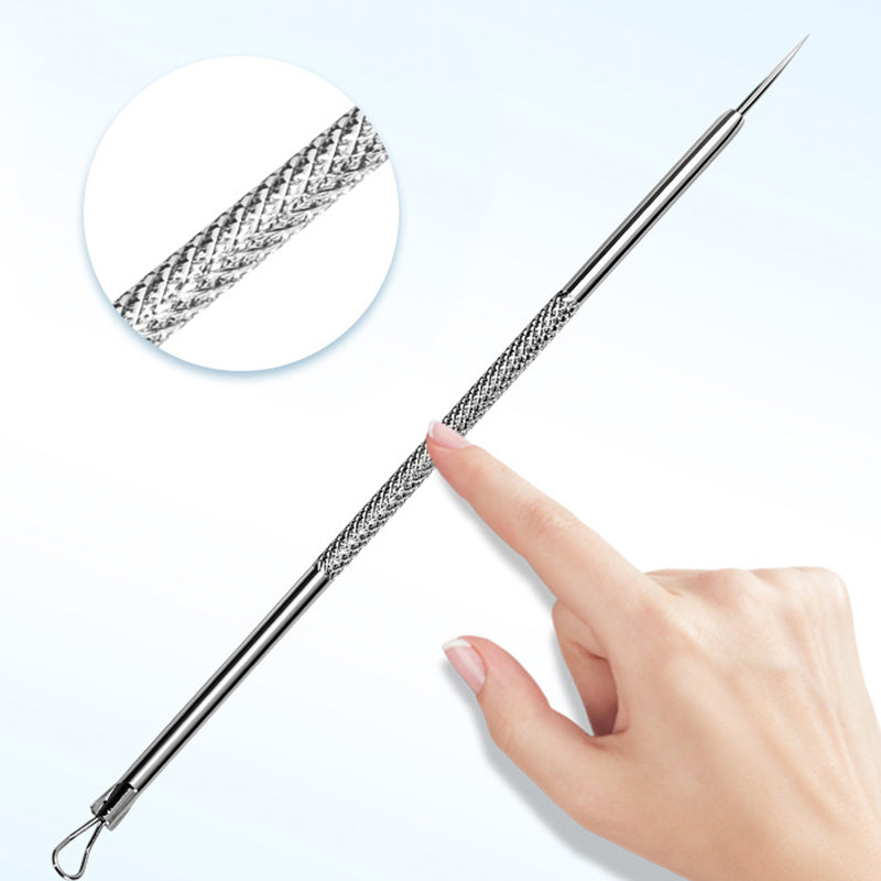 Ruostumaton teräs Blackhead Remover Tool Kit