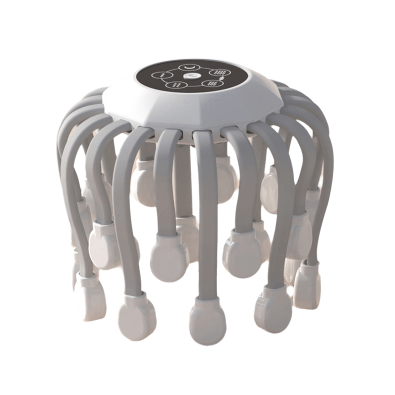 Älykäs 20-kourainen sähkökäyttöinen päänhierontalaite