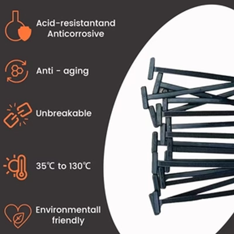 Yleiskäyttöinen Nailoninen Kaapelisidonnan Solki