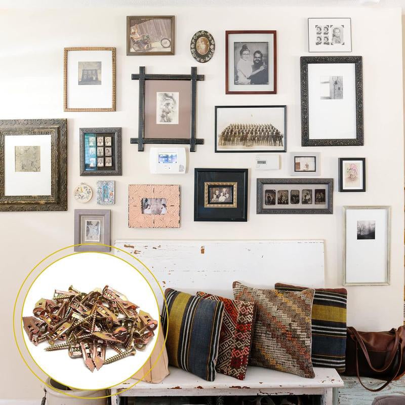 Kipsilevyn kiinnitysankkurit + Korkean lujuuden sinkkiruuvit (100 kpl)