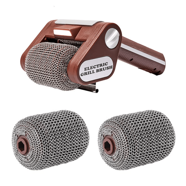 Sähköinen Harjaton Grillinpuhdistin