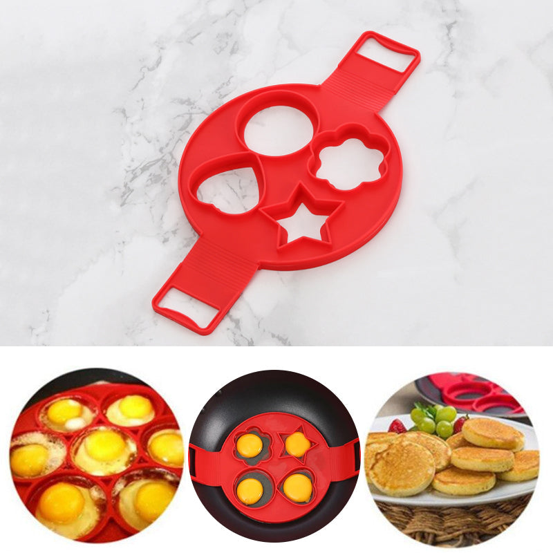 Tarttumaton silikoni pannukakkumuotti rengas