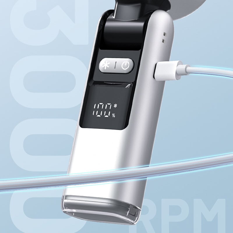 Kannettava käsikäyttöinen turbopuhallin