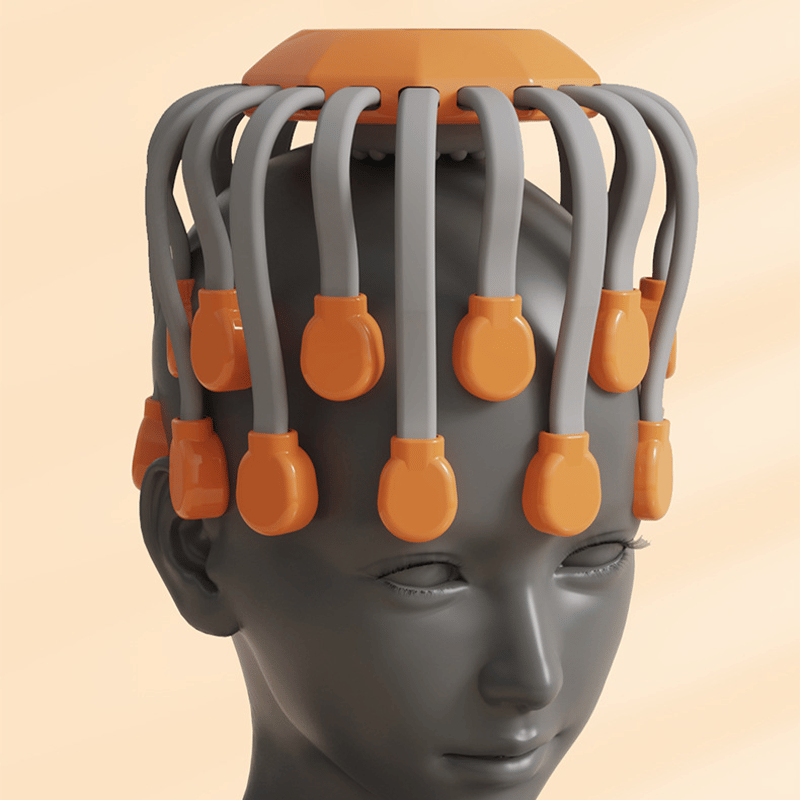 Älykäs 20-kourainen sähkökäyttöinen päänhierontalaite