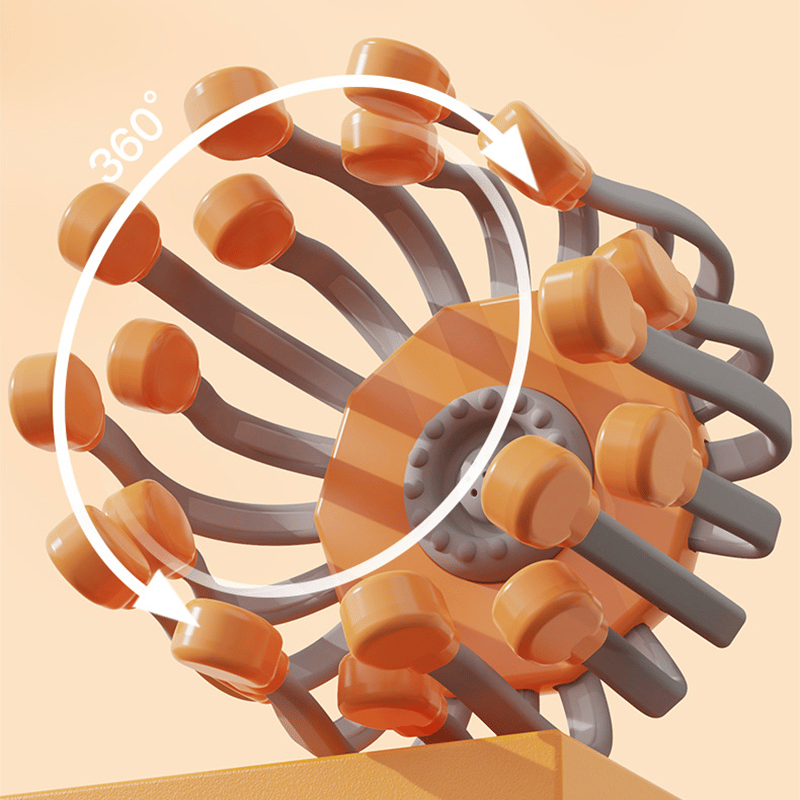 Älykäs 20-kourainen sähkökäyttöinen päänhierontalaite