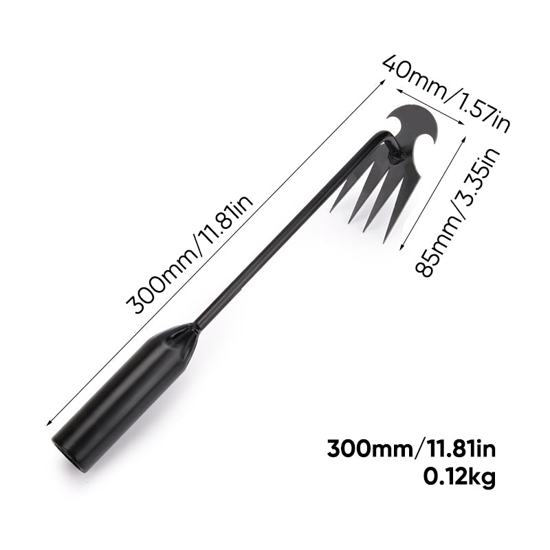 Puutarhan rikkaruohojen kitkemistyökalu