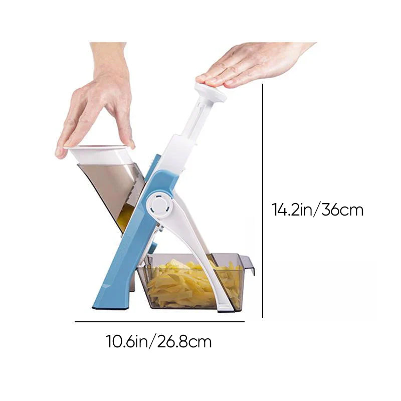 Monikäyttöinen turvallinen vihannesleikkuri (Ostaa 2,-10%;Ostaa 3 ,-15%;Ostaa4,-20%)