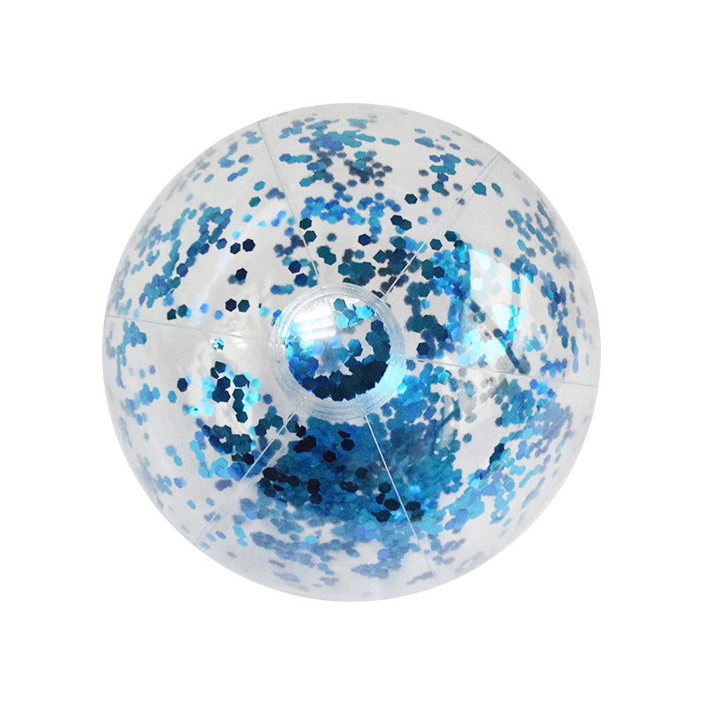 Puhallettava Glitter  Konfetti Rantapallo