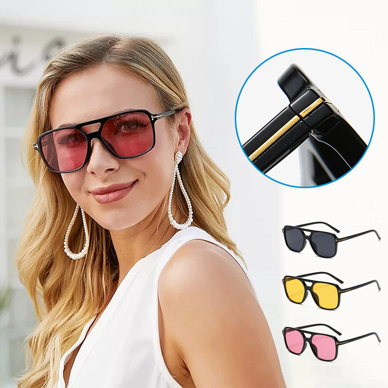 Vintage Retro 70-luvun Unisex Aurinkolasit