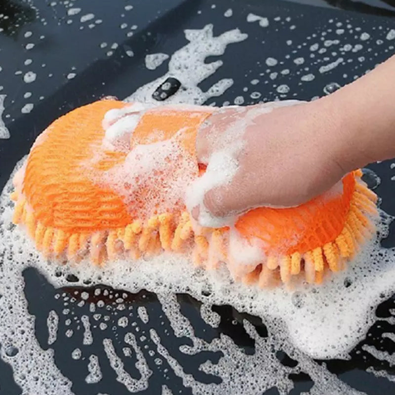 Yksipuoliset Chenille-autokäsineet(Ostaa 2,-10%;Ostaa 3 ,-15%;Ostaa4,-20%)