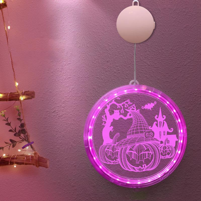 Halloween 3D-riippuvalaisin