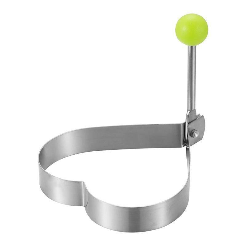 Pyöreät paistetun kananmunan muotit (ruostumaton teräs)