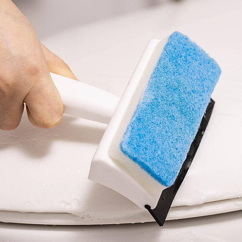 Kaksikäyttöiset kaavinta- ja pesupuhdistusharjat