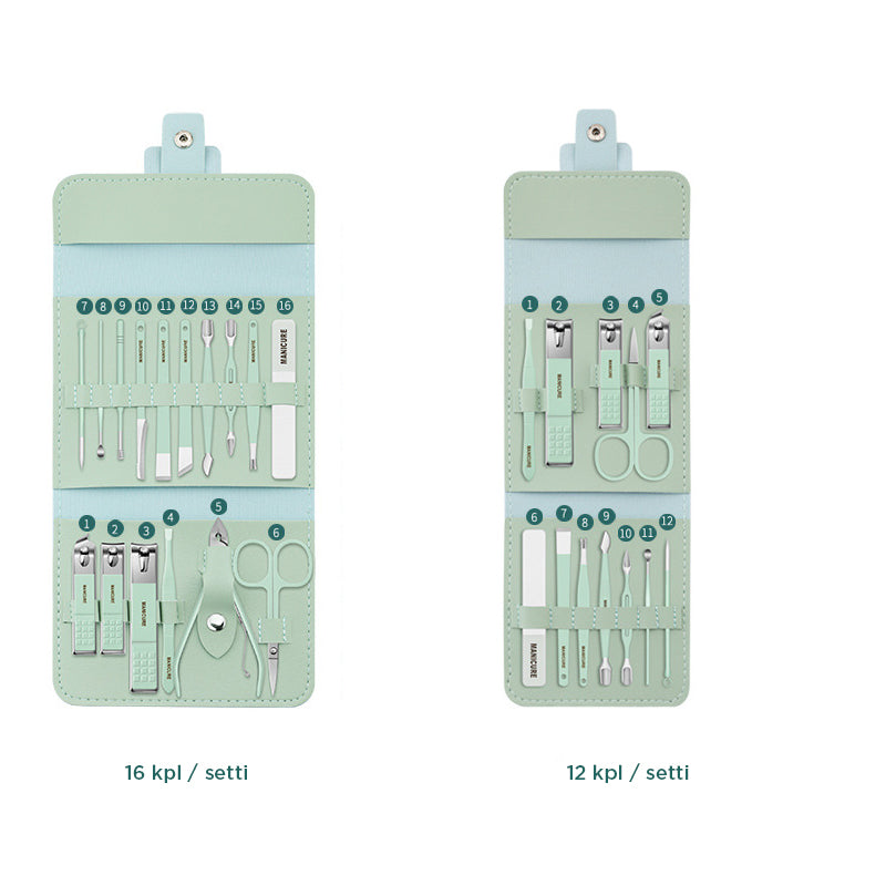 Kynsipakkaus (12/16-osainen setti)