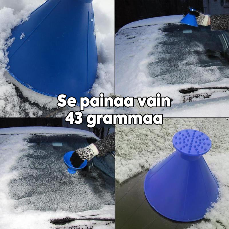 Tuulilasin puhdistaja + maaginen jääskrapa