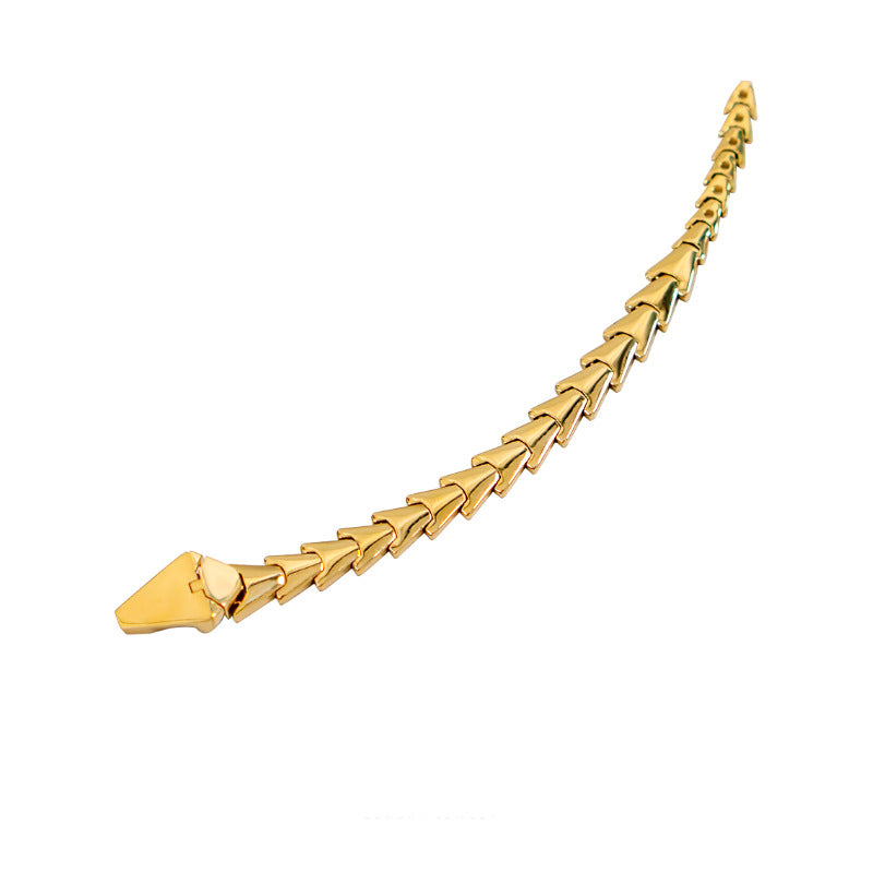 Käärme Ketjusormus