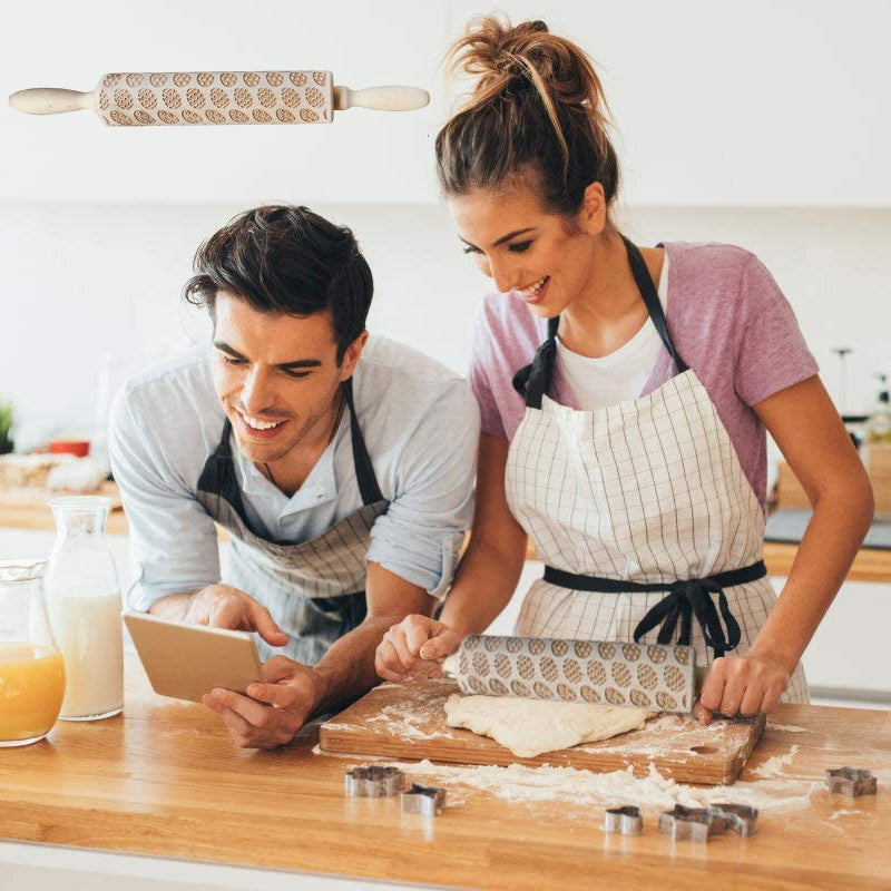 Kuviollinen pääsiäisaiheinen kaulin